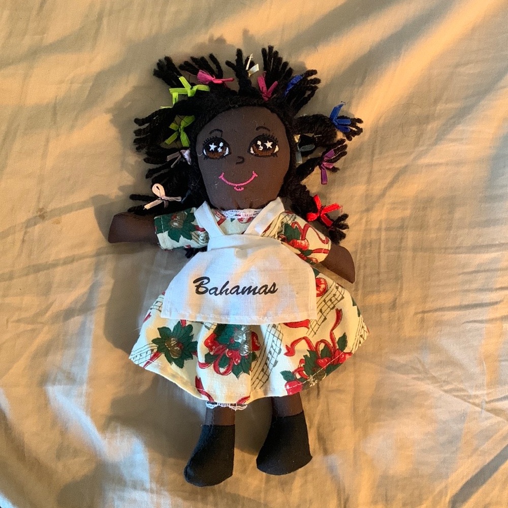Handmade Doll From The Bahamas